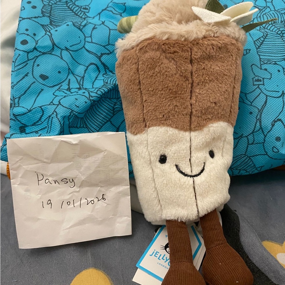 Jellycat  Yulania Latte Toy